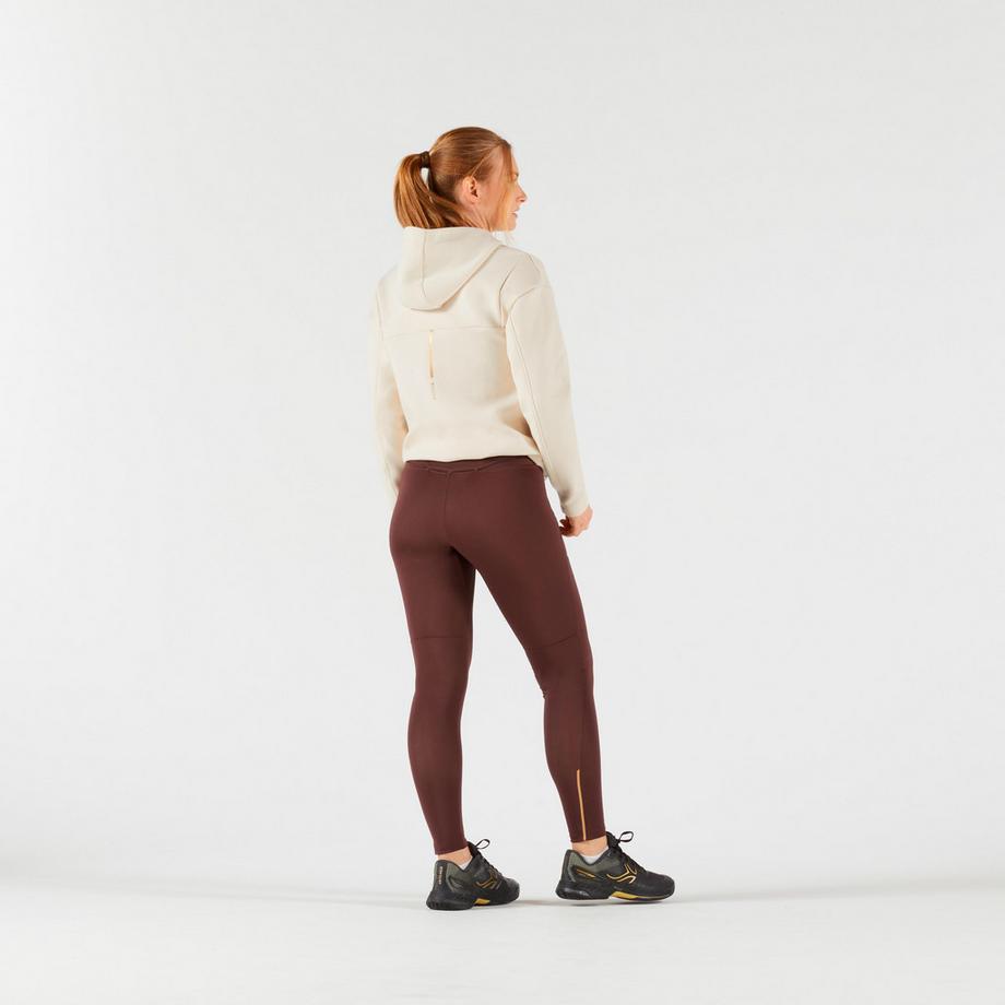KUIKMA  Legging de tennis Femme - LEGGING Dry HIP BALL marron 