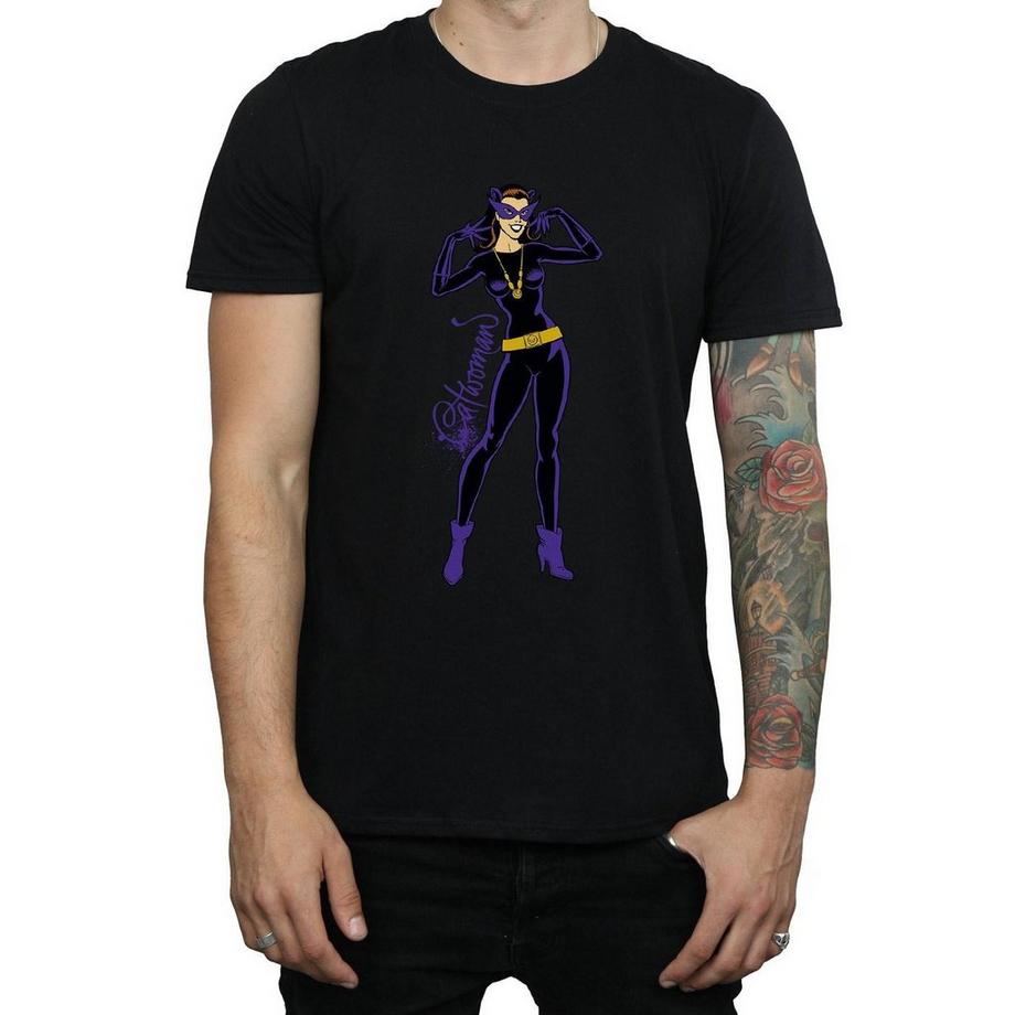 DC COMICS Catwoman Grafikdruck T-Shirt  
