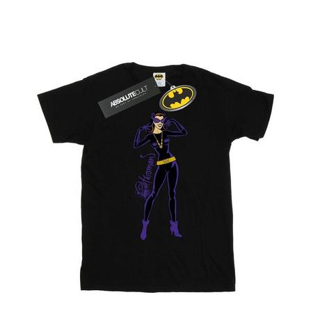 DC COMICS T-Shirt Stampa Grafica Catwoman  