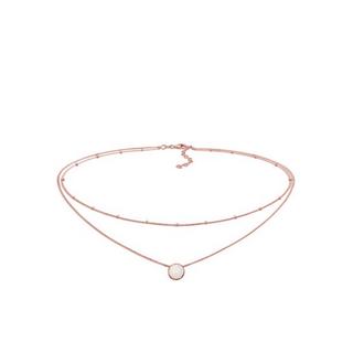 Elli  Halskette Choker Layer Opal 