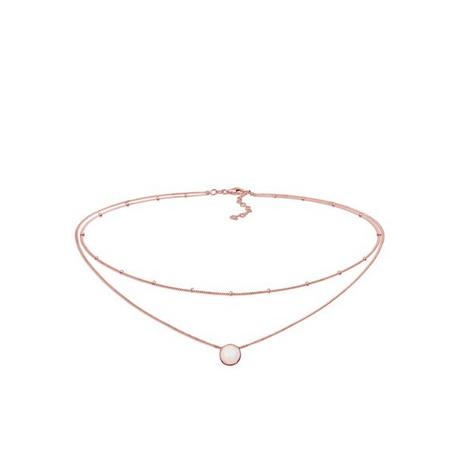 Elli  Halskette Choker Layer Opal 
