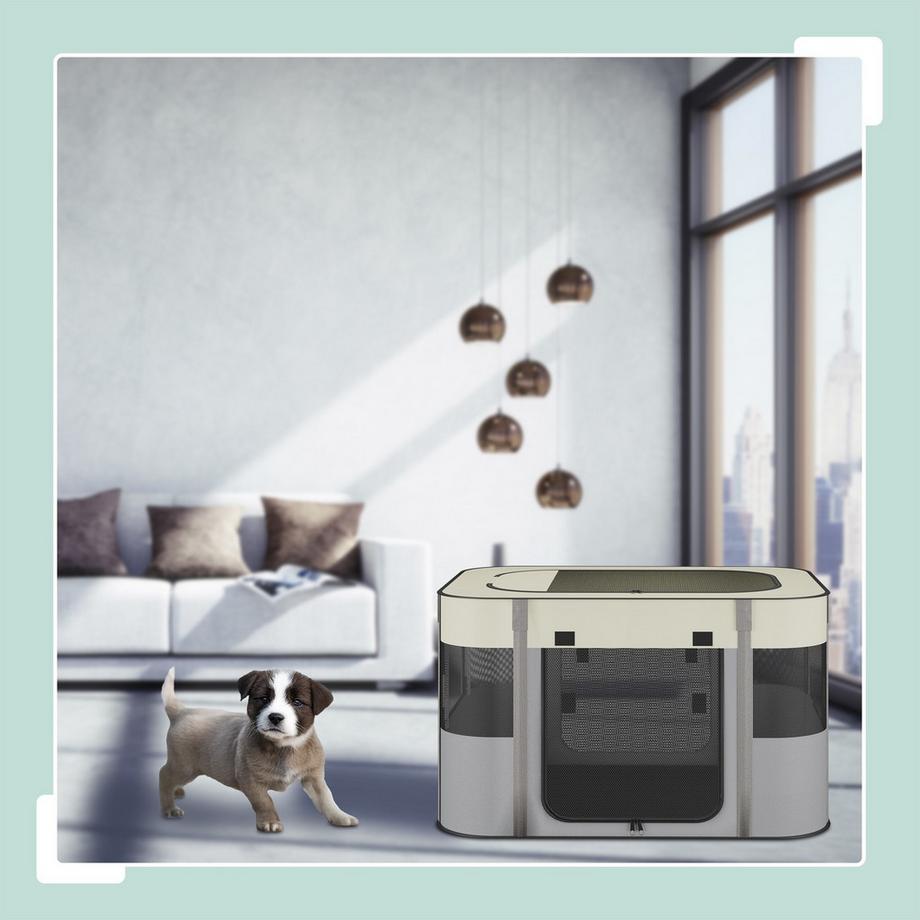 Northix  Tragbarer Laufstall für Haustiere, drinnen/draußen 