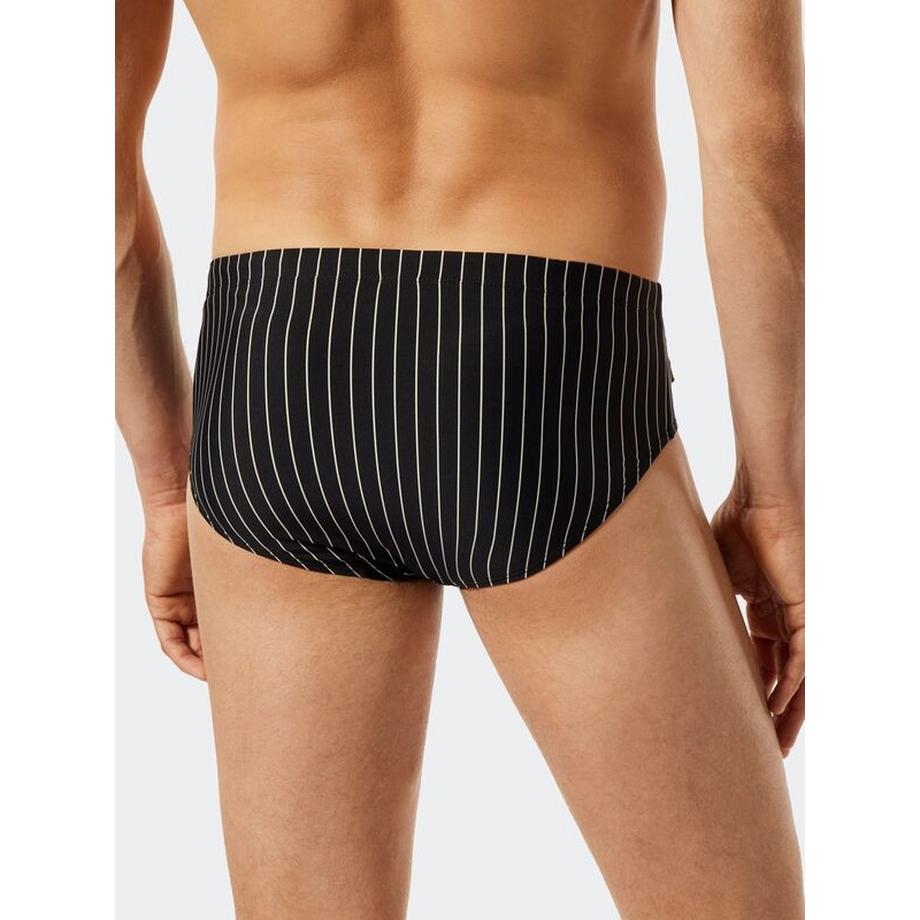 Schiesser Aqua Slip da Bagno a Righe  