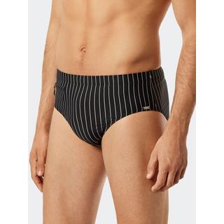 Schiesser Aqua Gestreifter Badeslip  