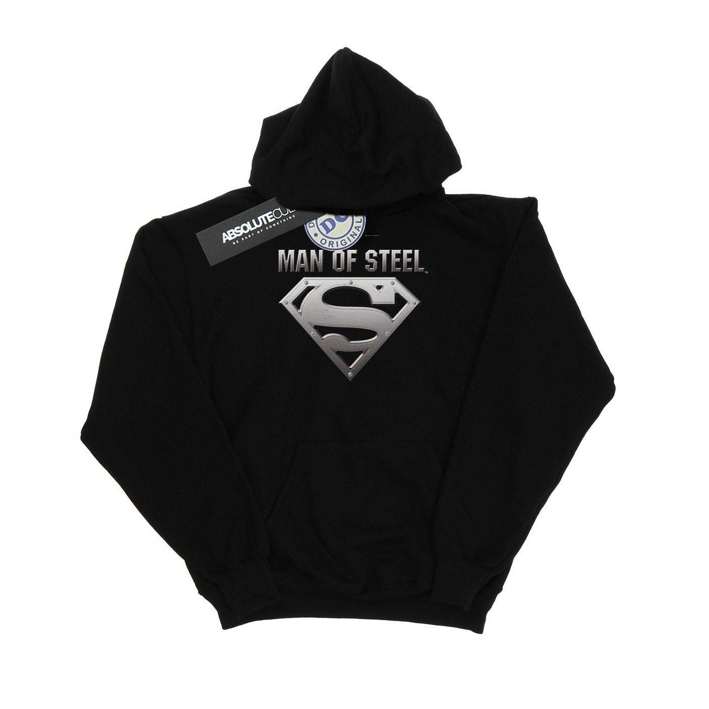 DC COMICS Man of Steel Superman Logo Sweat à capuche  