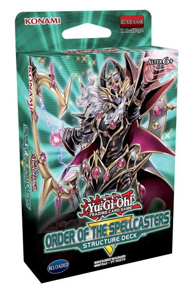 Yu-Gi-Oh!  Structure Deck: Order of the Spellcasters - 1. Auflage  - DE 