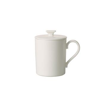 Mug avec couvercle MetroChic blanc Gifts