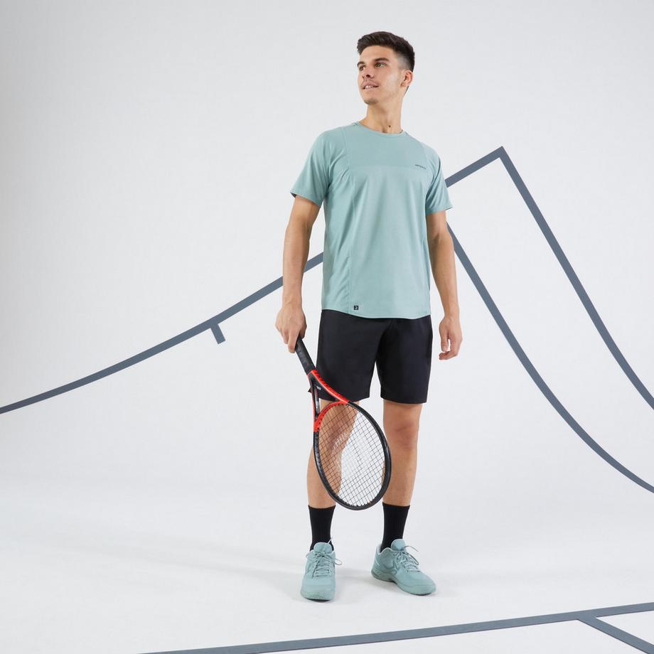 ARTENGO  T-shirt tennis uomo dry poliestere 