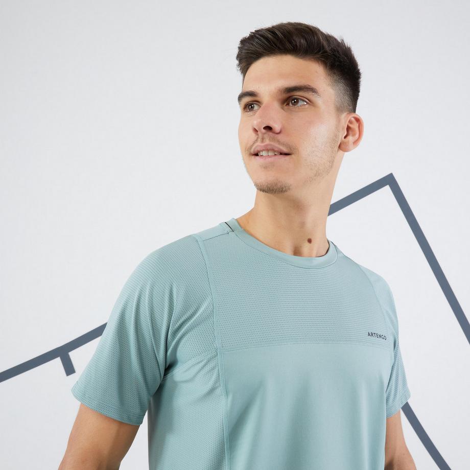 ARTENGO  T-shirt tennis uomo dry poliestere 