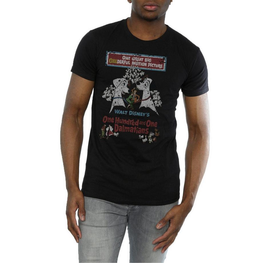 101 Dalmatians 101 Dalmatians Retro Grafik T-Shirt  