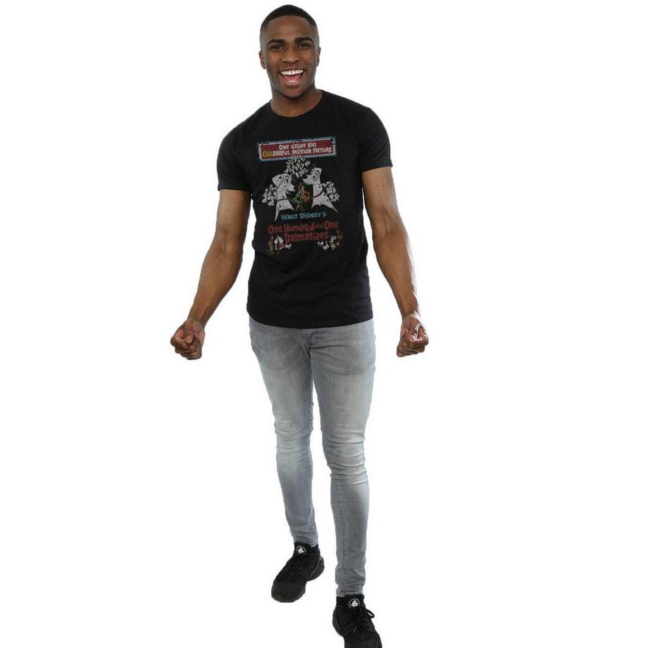 101 Dalmatians 101 Dalmatians Retro Grafik T-Shirt  