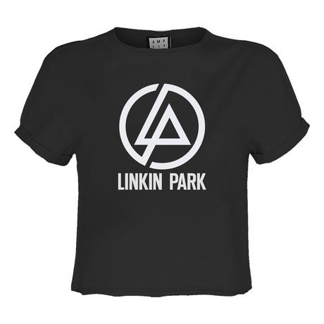 Amplified Circle Logo Kurzes Top  