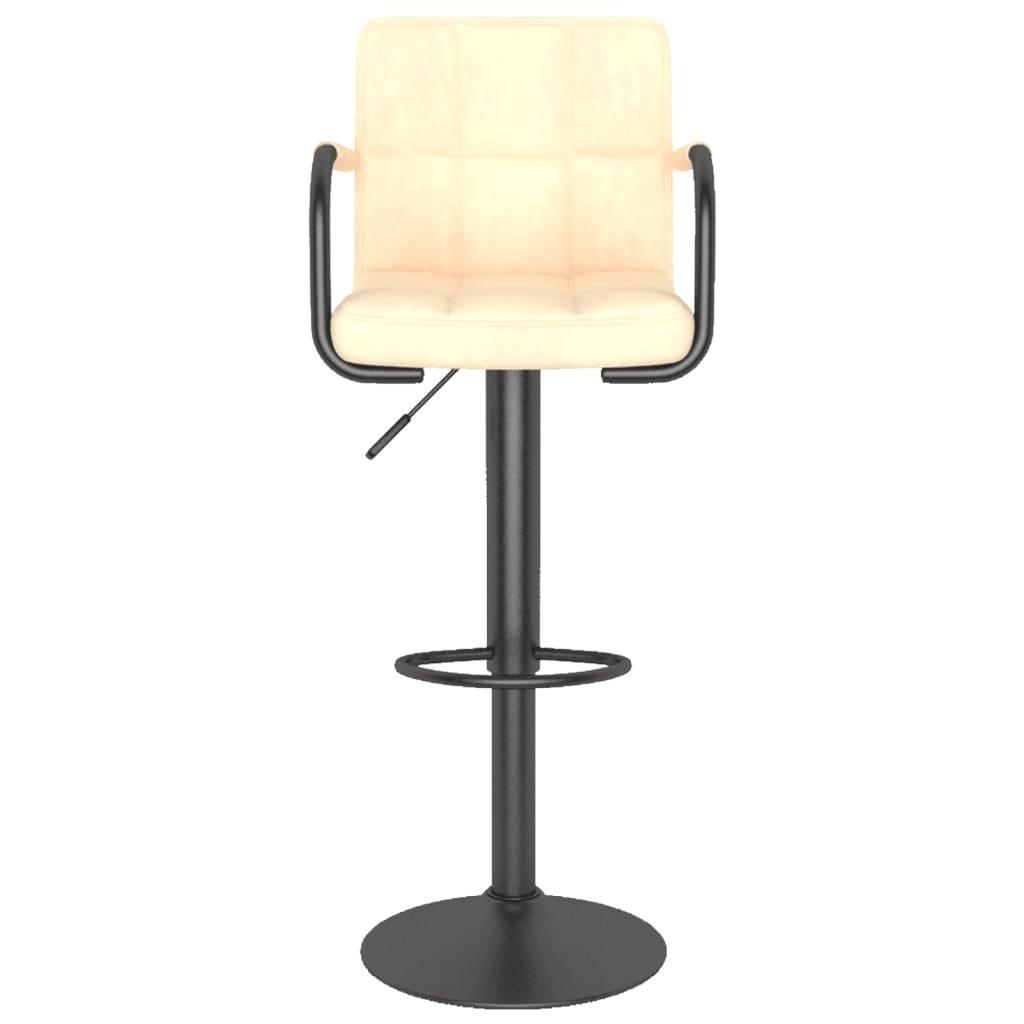 VidaXL Tabouret de bar velours  