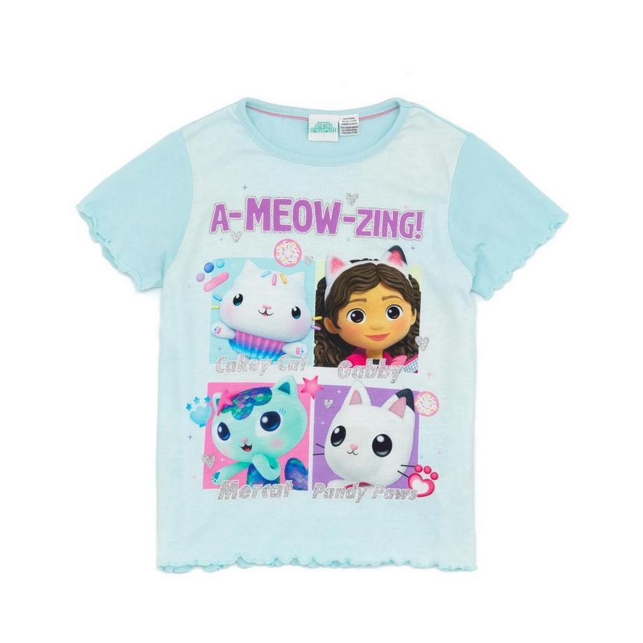 Gabby's Dollhouse  A Meow Zing Schlafanzug Mit Shorts 