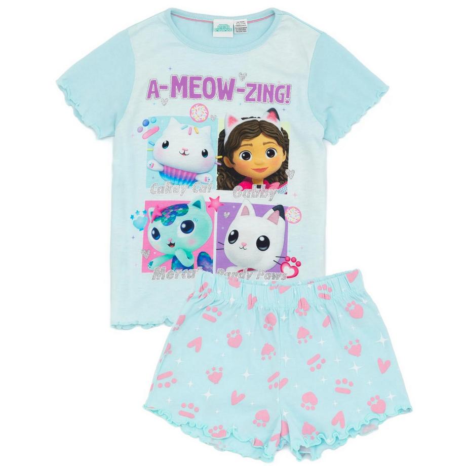 Ensemble De Pyjama Court A Meow Zing