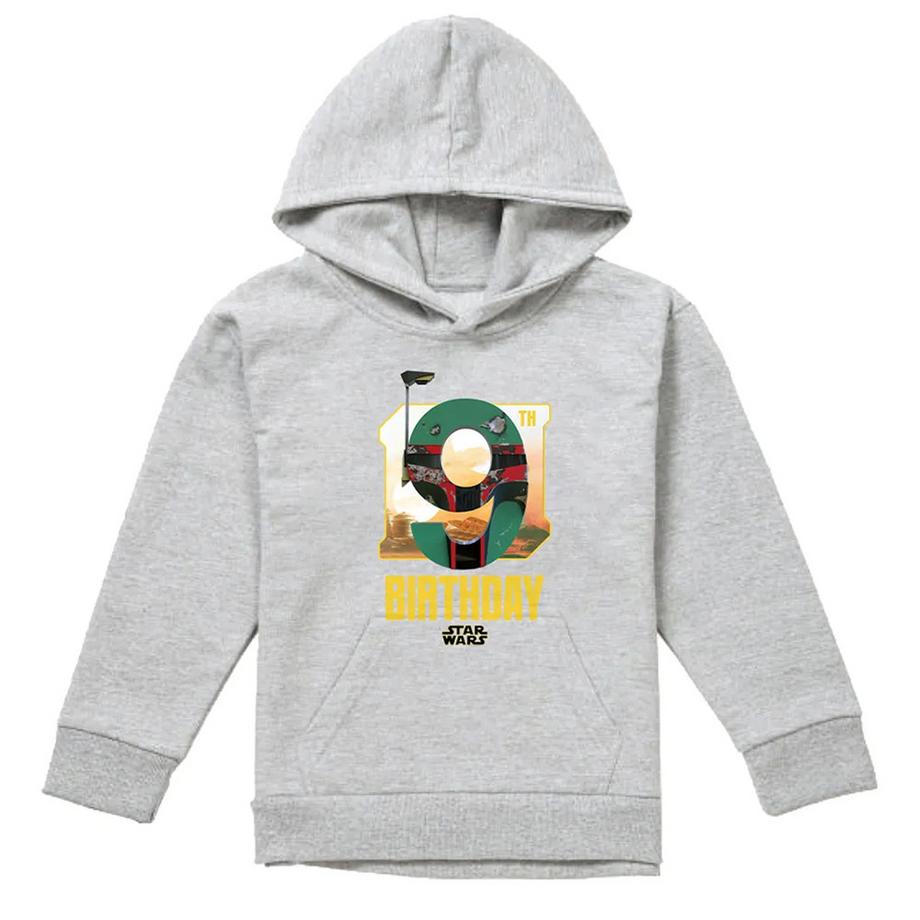 Felpa Con Cappuccio Nono Compleanno Boba Fett Erica