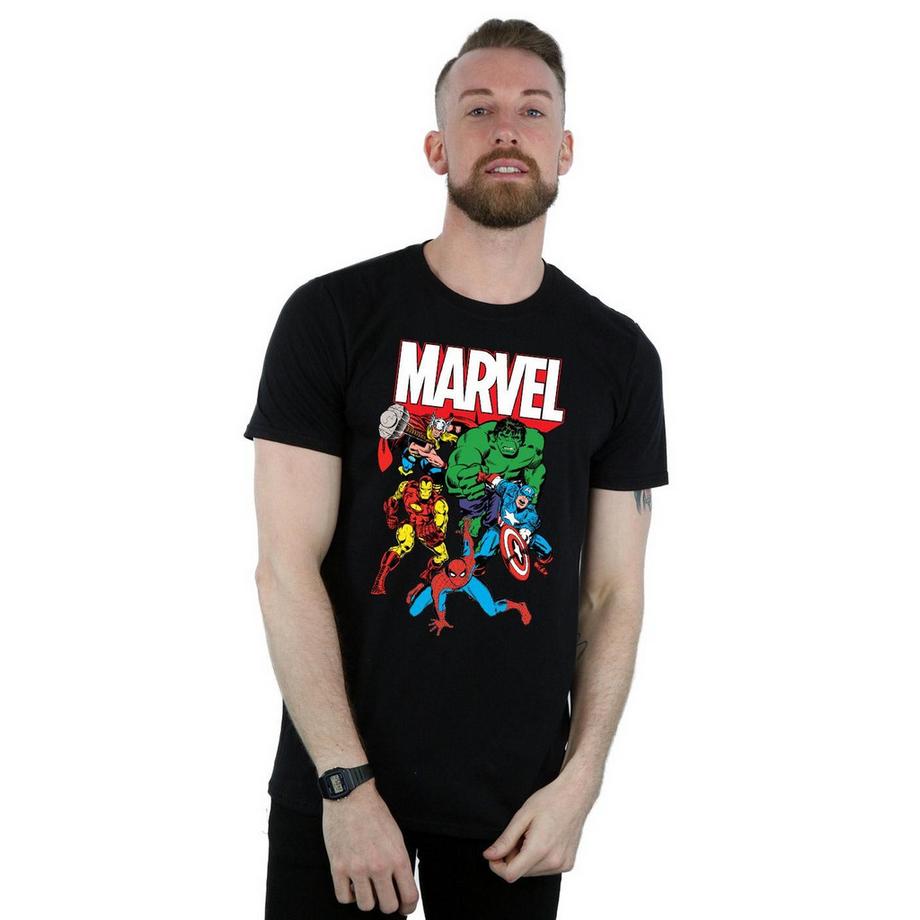 MARVEL Hero Group T-Shirt  