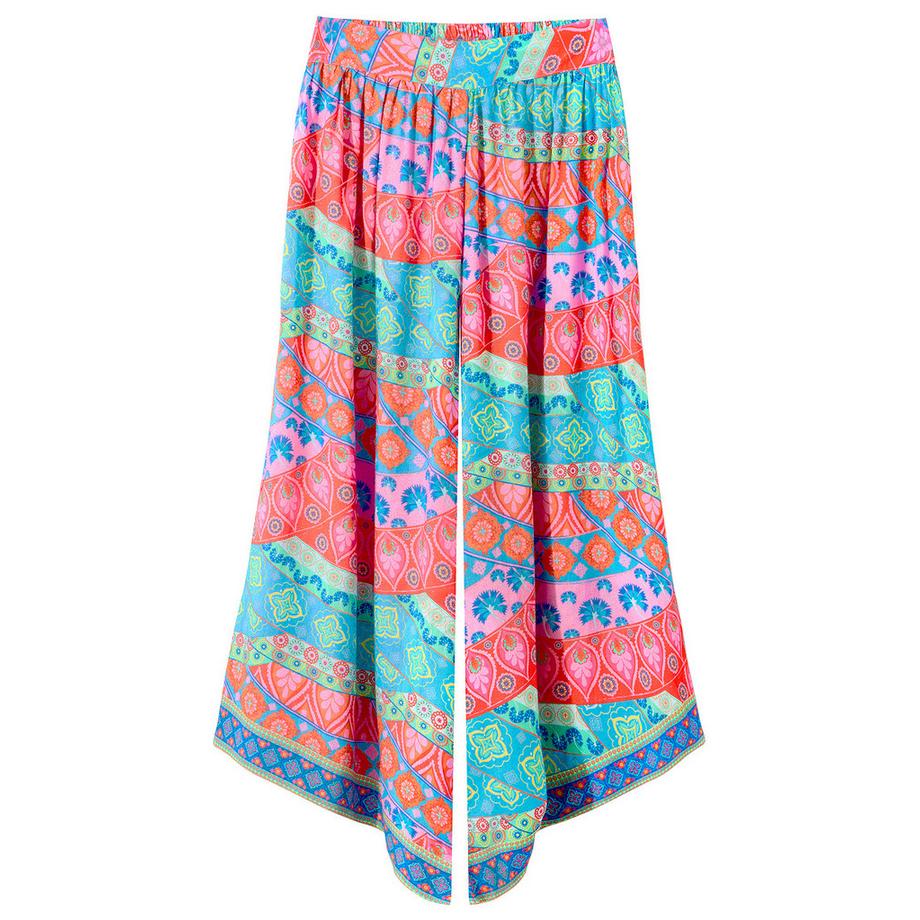 Joe Browns Pantaloni da Spiaggia Patchwork con Elastico in Vita  