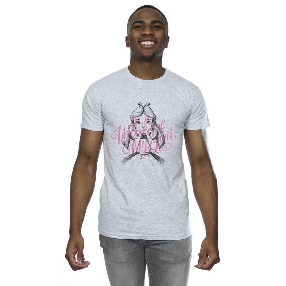 Disney Alice In Wonderland In A World Of My Own T-Shirt  