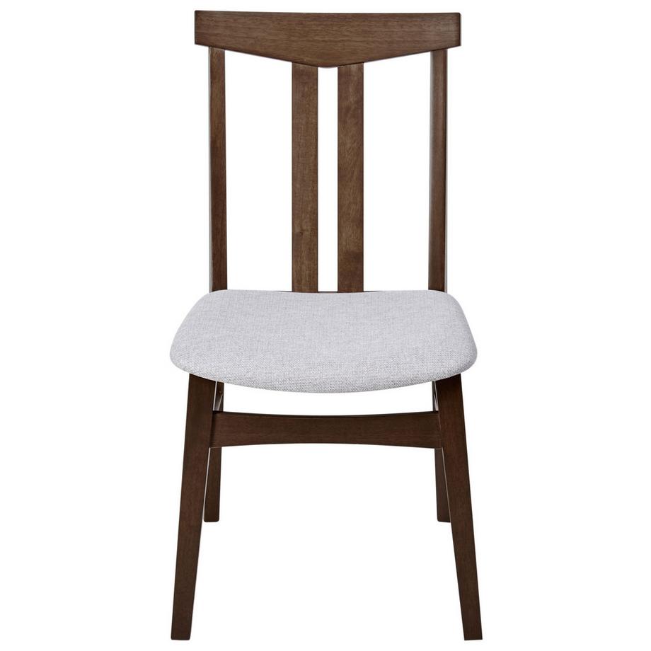 Beliani Lot de 2 chaises de salle à manger en Bois d'hévéa Rétro AVALON  