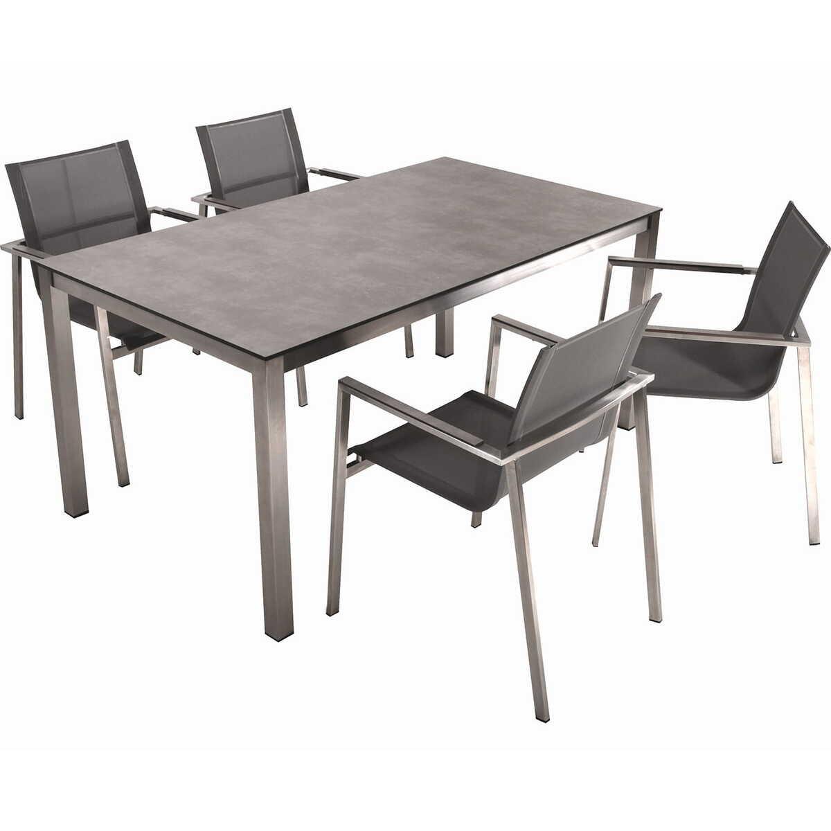 mutoni pleasure Garten Essgruppe Sienna (5-tlg)  