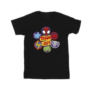 MARVEL  Spidey And His Amazing Friends Up TShirt 