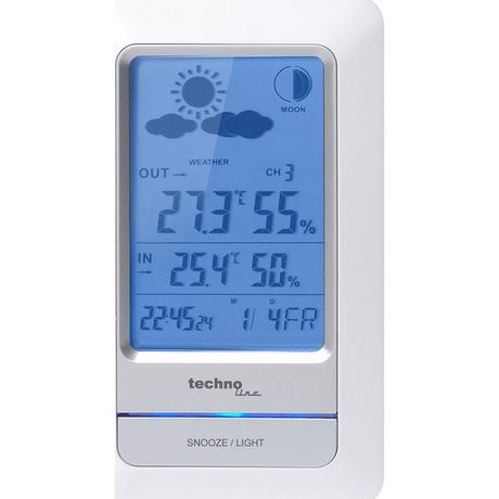 technoline Technoline WS 6740 stazione meteorologica digitale Bianco Batteria  