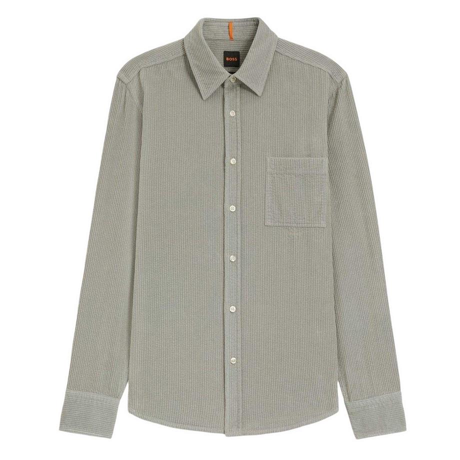 Camicia Regolare Cotone Manica Lunga