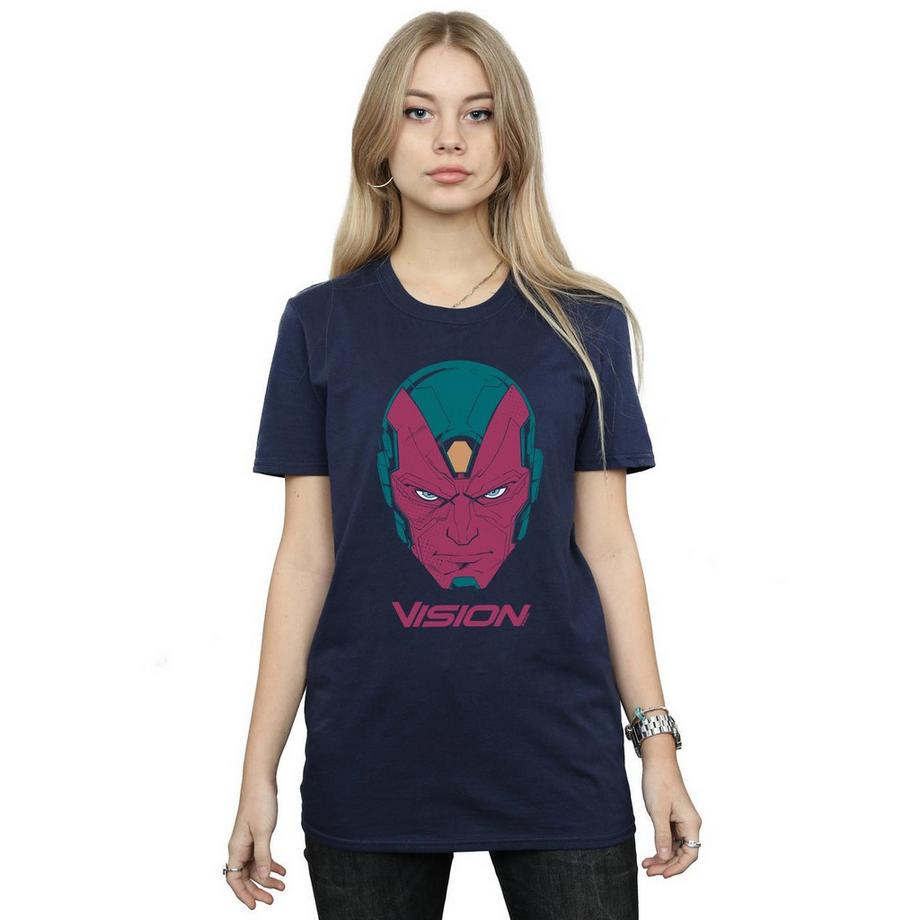 MARVEL Avengers Vision Grafikdruck T-Shirt  