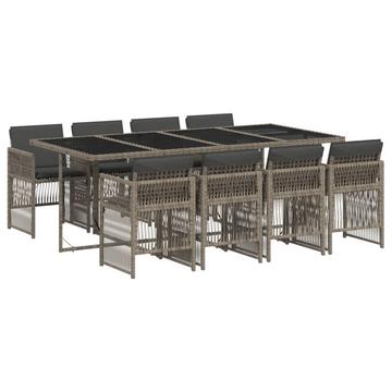 Garten essgruppe poly-rattan