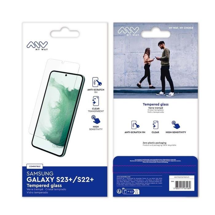 MYWAY  Vetrino Galaxy S23 Plus antiurto 