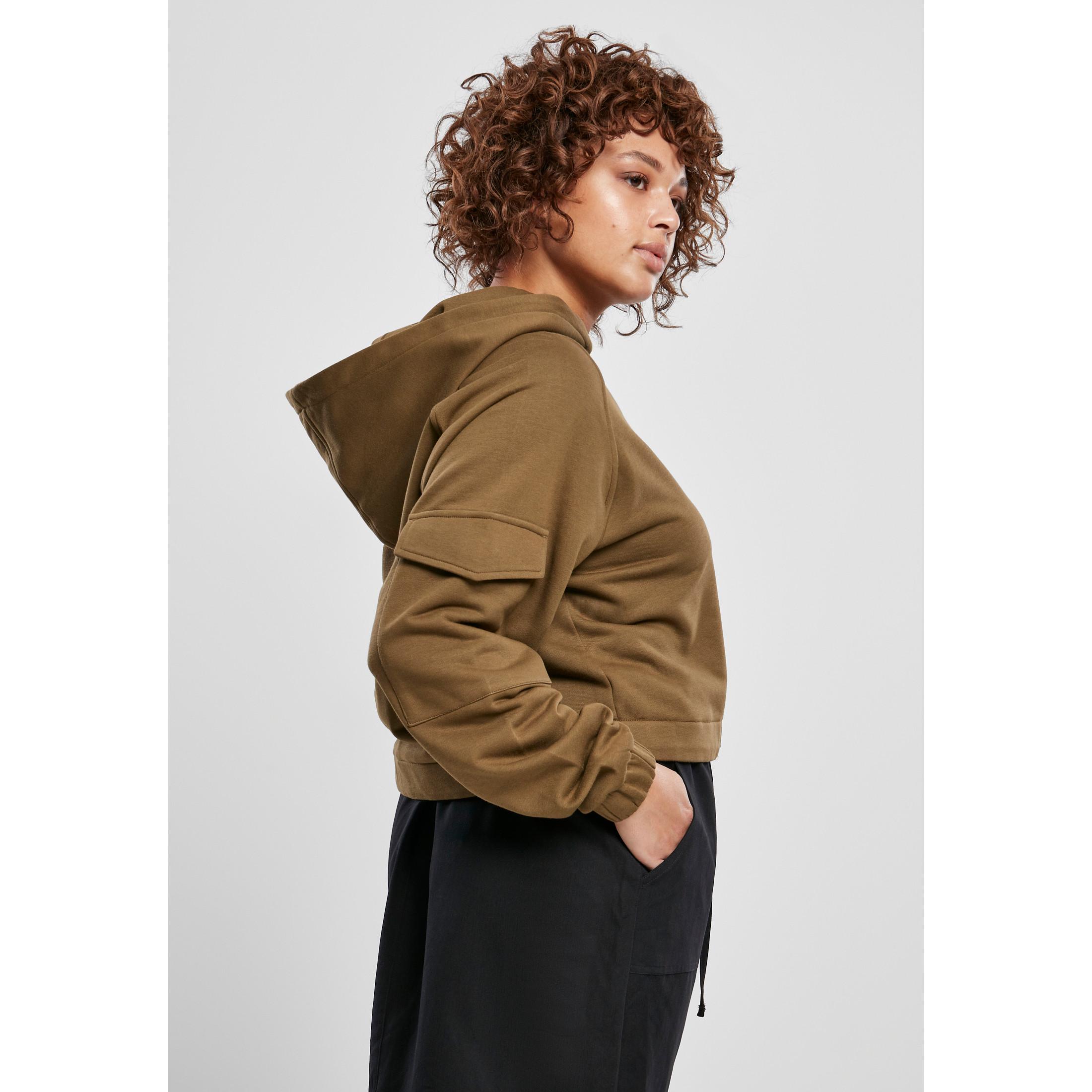 URBAN CLASSICS Felpa con Cappuccio Worker  