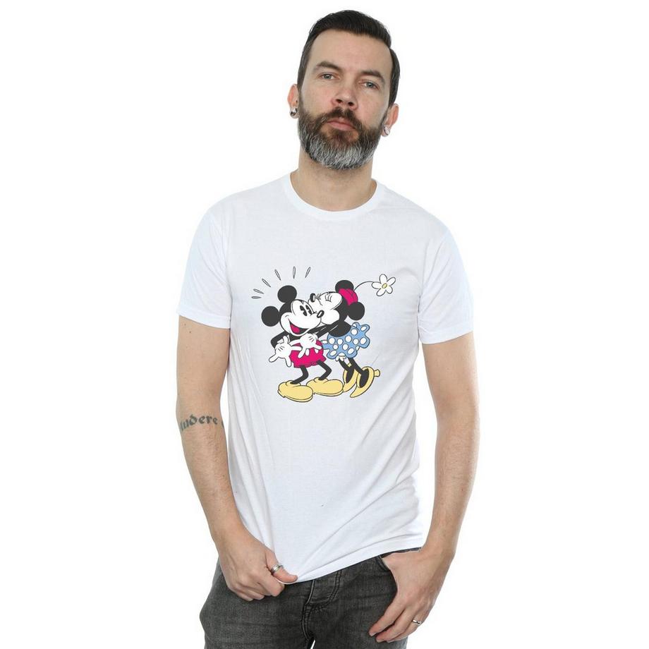 Disney T-shirt Bacio Mickey e Minnie  