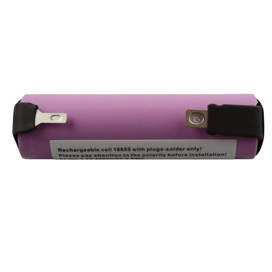 Avizar  Akku 18650 Li-ion 2600mAh Zelle 