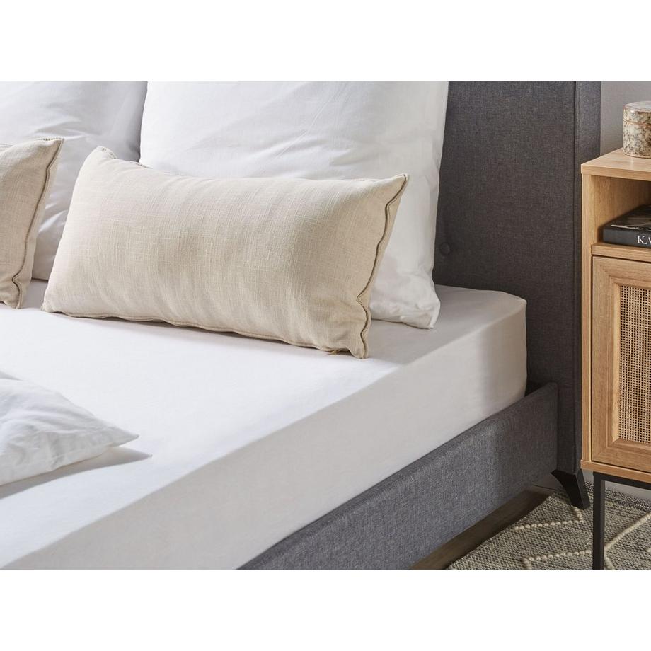 Beliani HOFUF Drap Housse Classique en Coton  