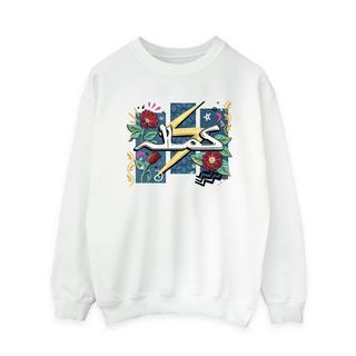 MARVEL  Ms Flower Lightning Sweatshirt 