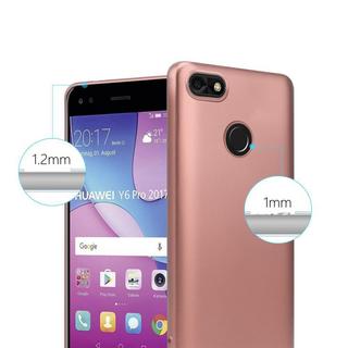 Cadorabo  Housse compatible avec Huawei Y6 PRO 2017 - Coque de protection en silicone TPU flexible 