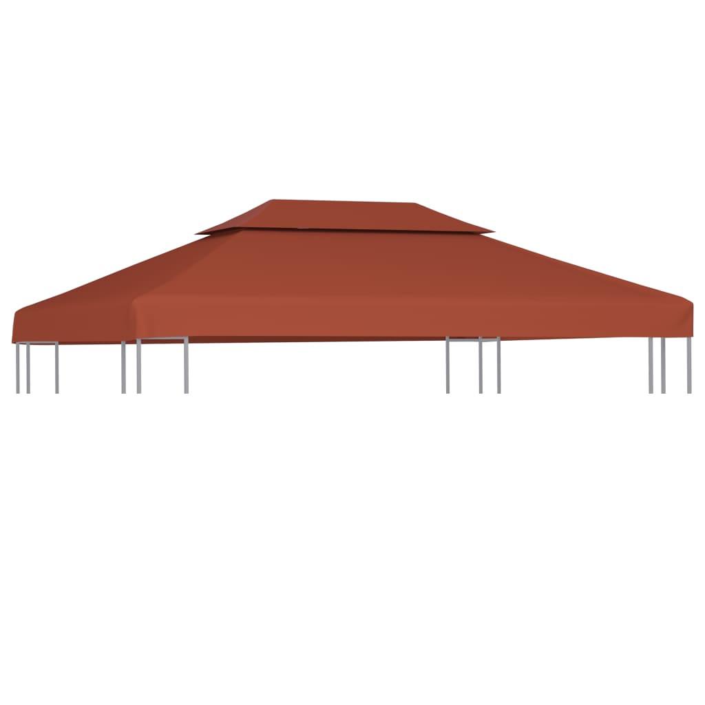 VidaXL Couverture supérieure de gazebo tissu  