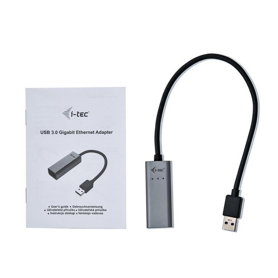 i-tec  USB 3 Metal Gigabit Ethernet Adapter 