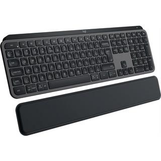 Logitech  Tastatur MX Keys S Plus CH-Layout mit Handgelenkauflage 