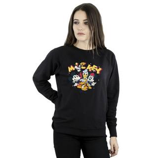 Disney  Mickey Mouse Group Sweatshirt 