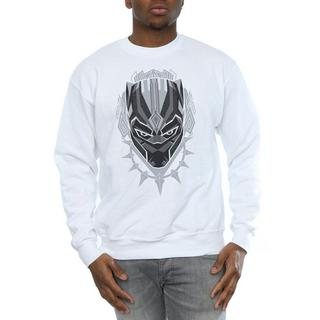 MARVEL  Black Panther Head Sweatshirt 