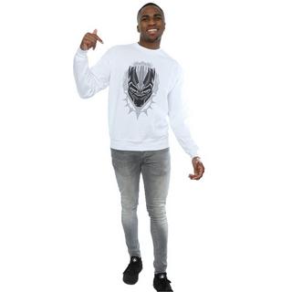 MARVEL  Sweat BLACK PANTHER HEAD 