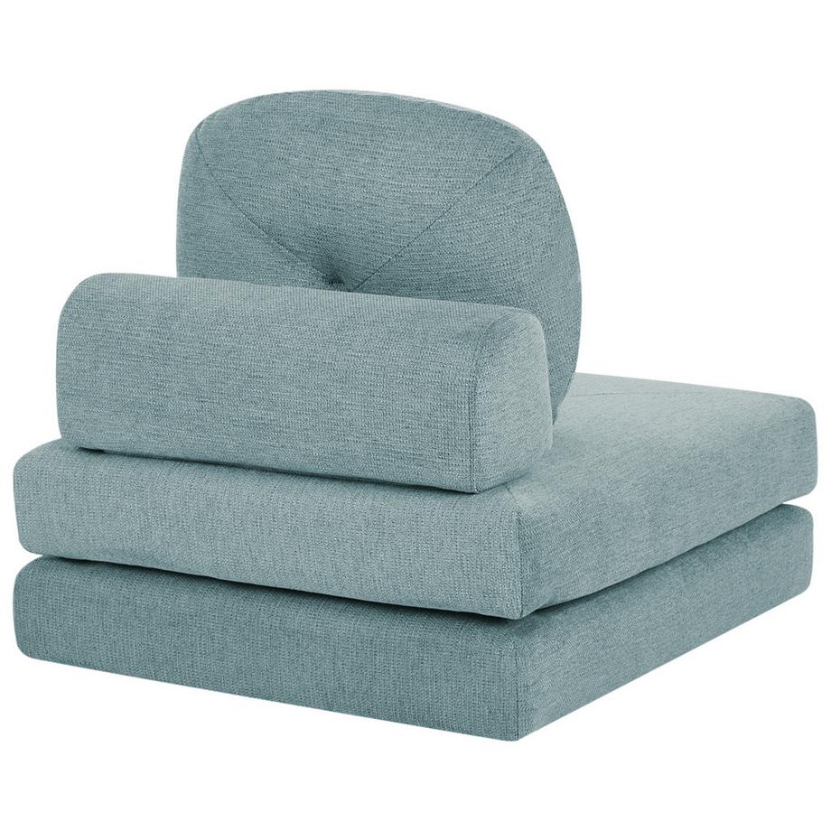 Beliani Canapé-lit en Tissu  OLDEN  