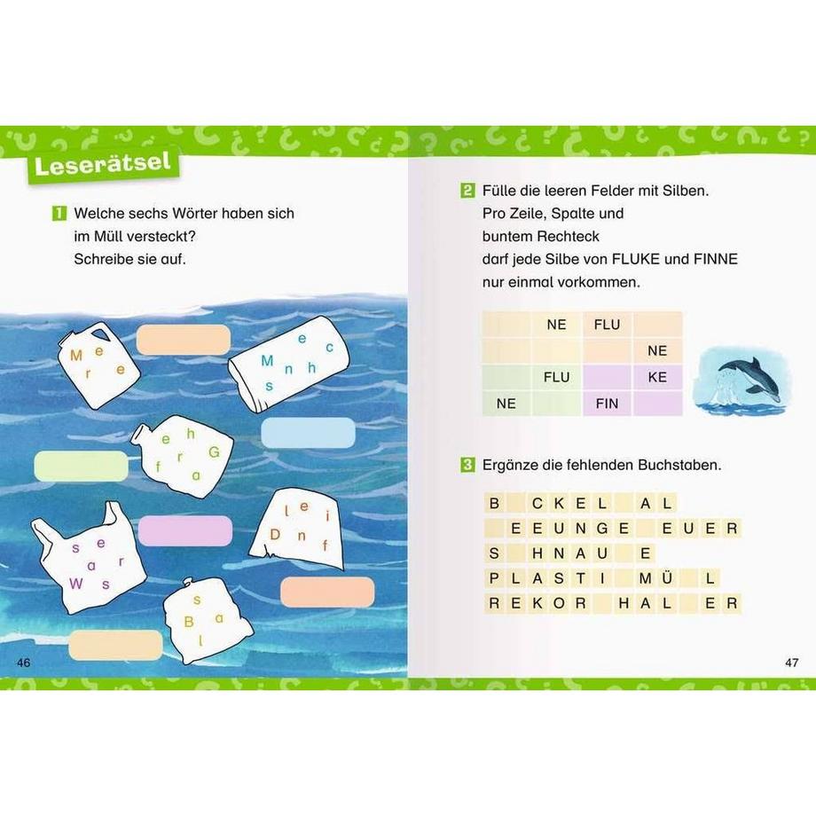 Wieso? Weshalb? Warum? Erstleser, Band 3: Wale und Delfine Noa, Sandra; Vohwinkel, Astrid (Illustrationen) Gebundene Ausgabe 