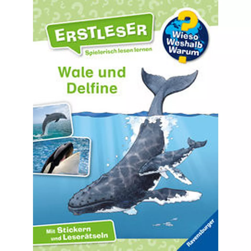 Ravensburger - Wieso? Weshalb? Warum? Erstleser, Band 3: Wale und Delfine, Noa, Sandra; Vohwinkel, Astrid (Illustrationen)