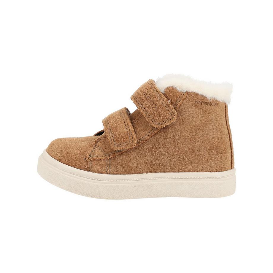 GEOX Bottines en cuir velours avec semelle intérieure amovible  