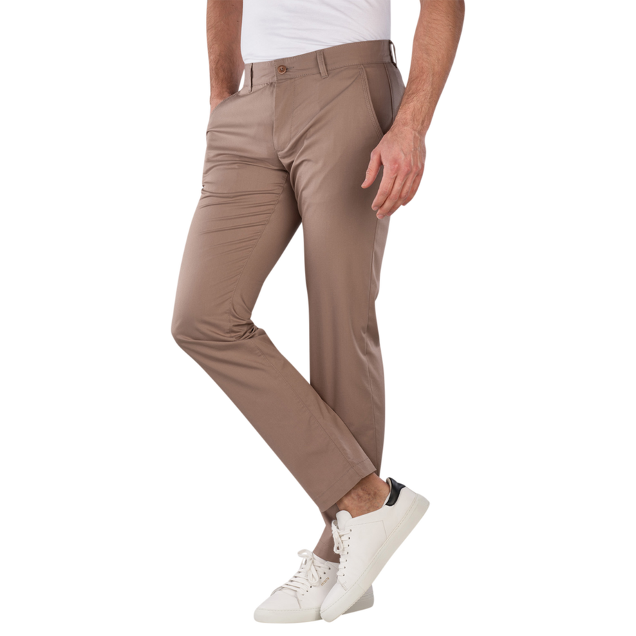 Alberto Lou Chino Regular Fit Ceramica Gabardine  