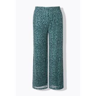 Studio Untold Pantalon Mesh Large Taille Haute Zèbre  