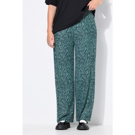 Studio Untold Pantalon Mesh Large Taille Haute Zèbre  